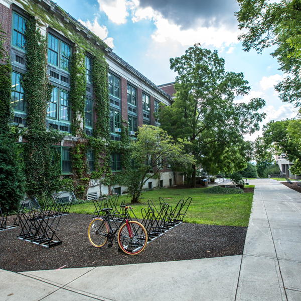 Campus walkway